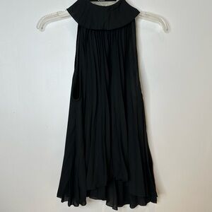 Zara Black Sleeveless blouse